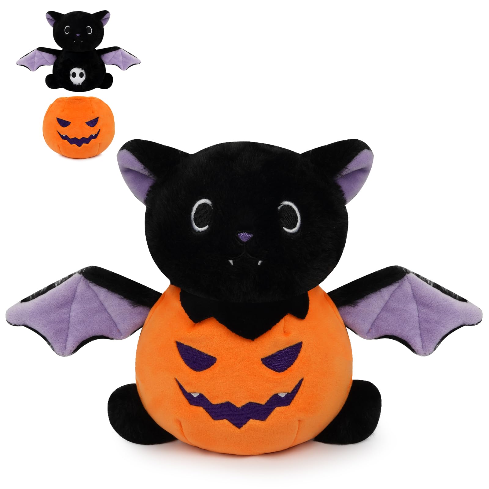 Amazon.co.jp: JIAJEGTGT ハロウィン コウモリ ぬいぐるみ かわいい